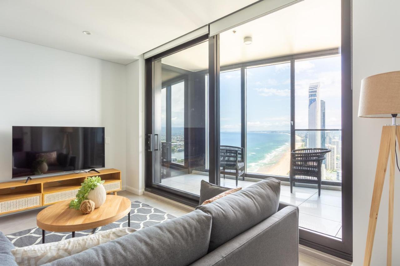 גולד קוסט Sea View Beachfront Apartment In Surfers מראה חיצוני תמונה